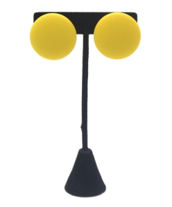X-Large Circle Stud Earring ES700119 YELLOW
